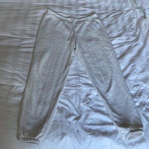 low wasted sweatpants
